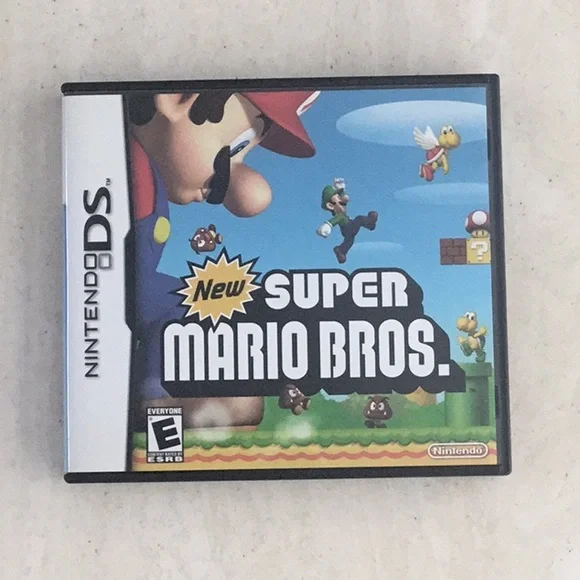 New Super Mario Bros Nintendo DS Game Complete In Box CIB - Picture 2 of 15